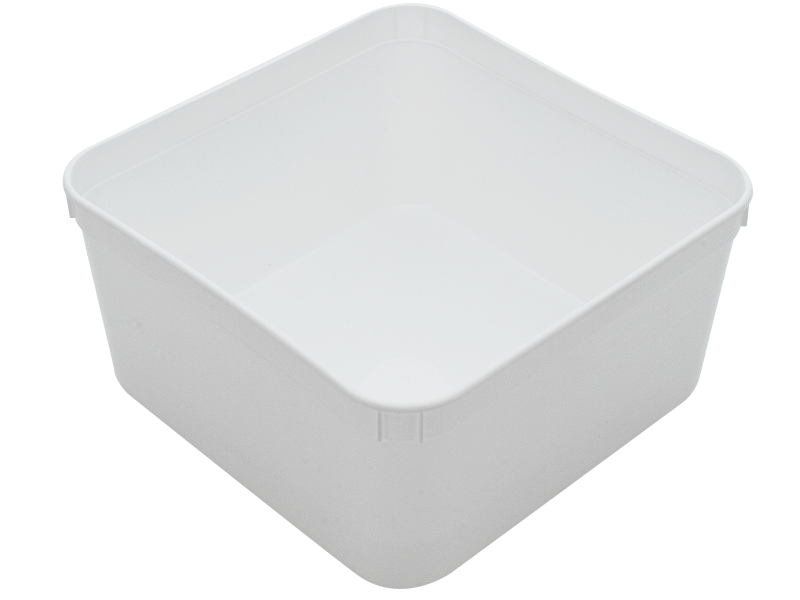 TUB, WHT SQ Ice Cream 2L