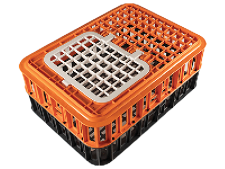 Nally Vented Poultry Crate 80L
