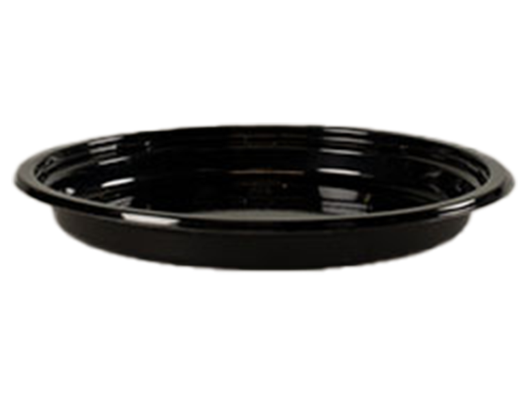 TRAY Ready Meal Shallow 201/22  Round BLK