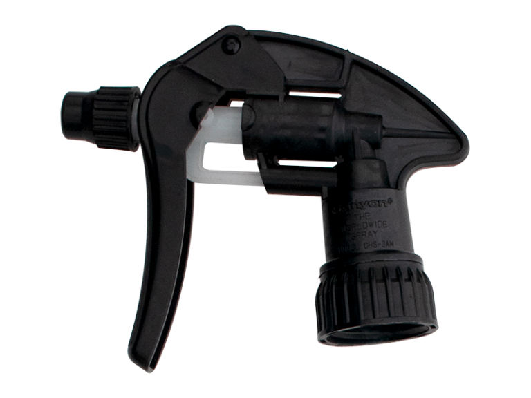 TRIGGER SPRAYER Chemical Resistant Industrial Canyon Black