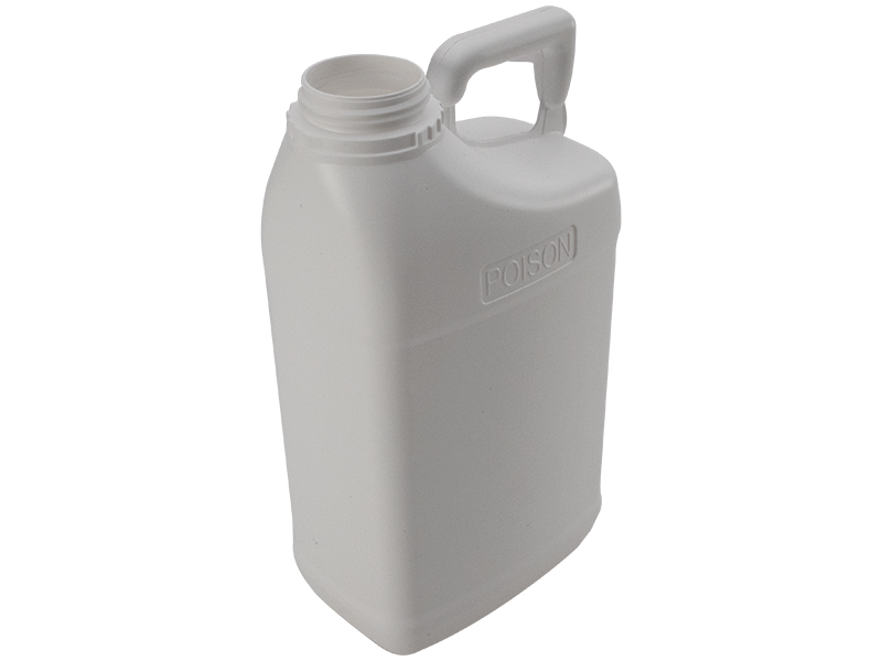 JERRY CAN 5L WHT DG POISON  63mm