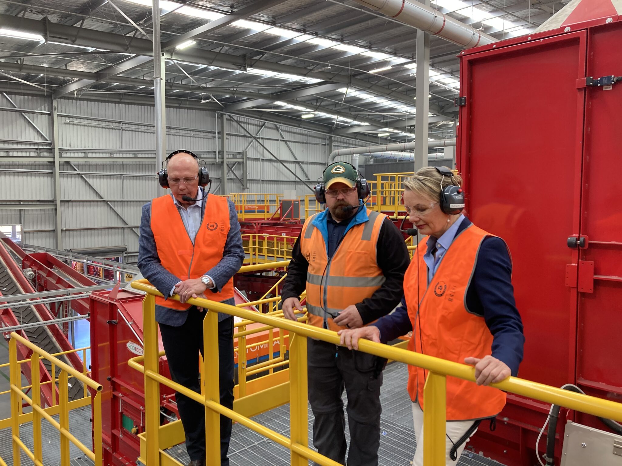 Circular Plastics Australia (PET) in Albury hosts Federal Opposition